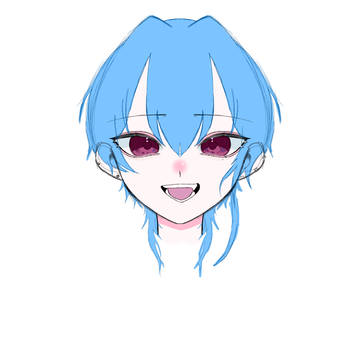 自己満したイラスト