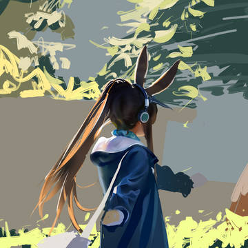 背影