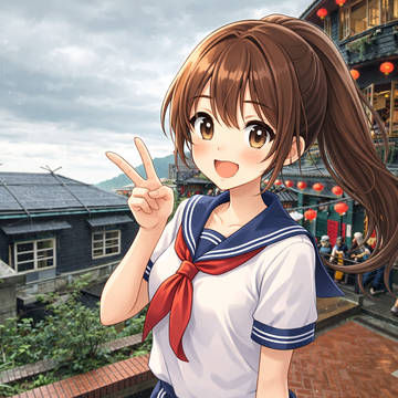 ポニテちゃん台湾旅行