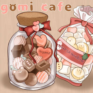 なごみ🍫🤍チョコ&マシュマロ