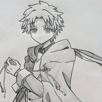 推しの蒼井茜君を描きました、疲れました