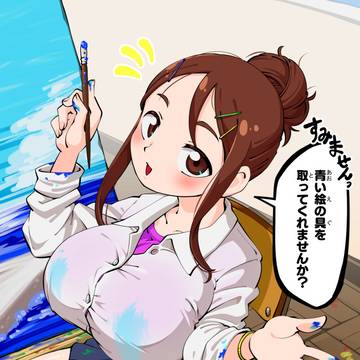 いつも美術室にいる子