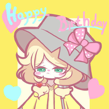こずえちゃんお誕生日おめでとう絵5連打 2026