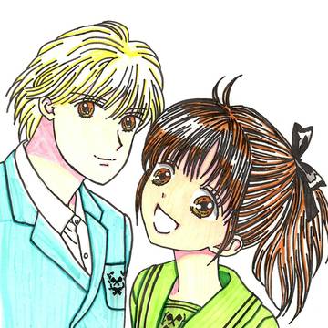 ママレードボーイの絵を模写しました❤