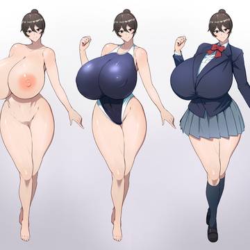 おっぱい滴り堕ちより 立ち絵