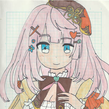 模写　ルノワール