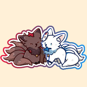 🔴🦊⚪️🦊