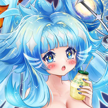 宙上がりコスモス姫 목욕 후의 코스모스 공주
