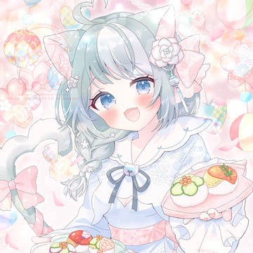 一緒に食べよ！🌸