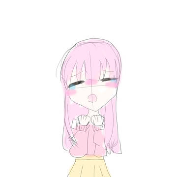 泣いてしまったオリキャラちゃん