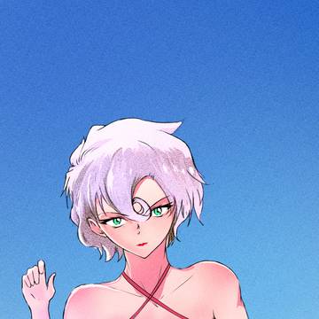 メアリー赤い（ビキニ）