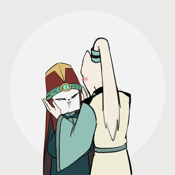 捏臉頰
