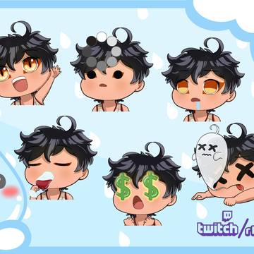 Commissions Emotes for Twitch