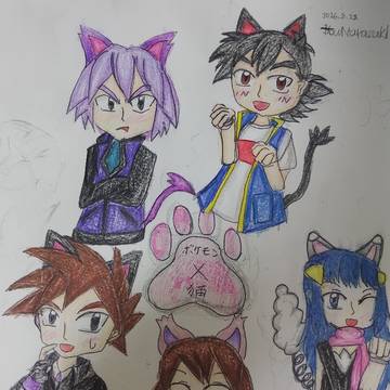 ポケモン✕猫の日