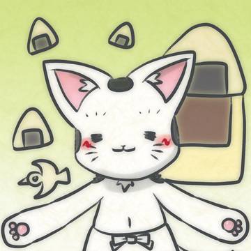 おにぎり猫