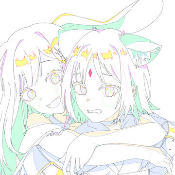 いろ×かぐ（原画っぽく）