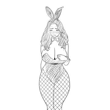 おばさん×バニー