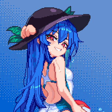 スケブの水着天子