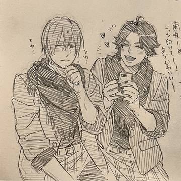 信蘭らくがき