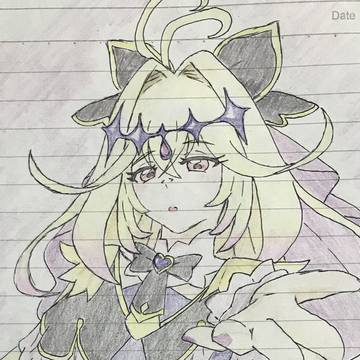 キュアアルカナ・シャドウ描いてみた