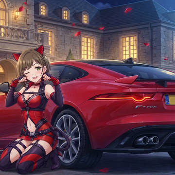 人の心を魅了する深紅の猫妖