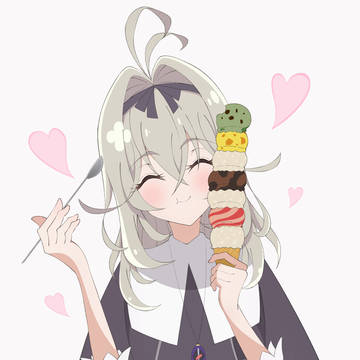 アイスが美味しい森亜るるかさん