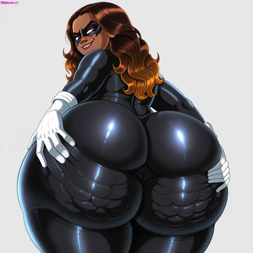 Lady Wifi big cellulite ass