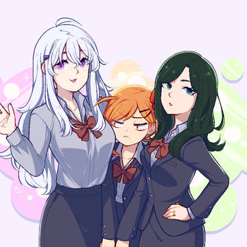 Half Pint and Her Trendy Friends