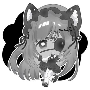 Bean Chibi Comm Sample