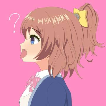 ちなつ…べろだして…