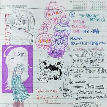 2025手帳メモなど