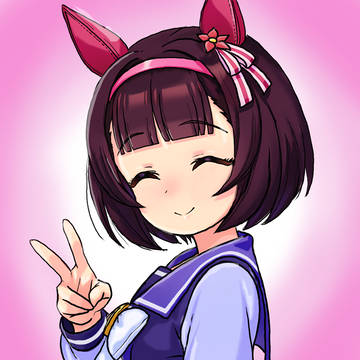 ニシノフラワーちゃんアイコン用画像