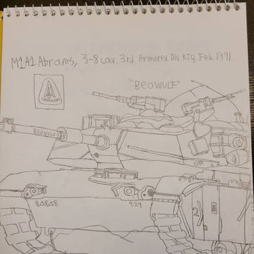 M1a1 Abrams, 3rd armored div.
