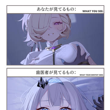 What your dentist sees meme