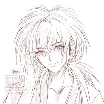 鉛筆で描いてみました