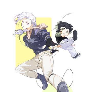 鹿野和小黑!
