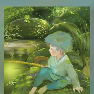 【好时节】● 草映身