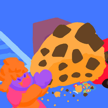 Pumky’s birthday cookie