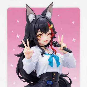 大神澪PVC公仔生成圖片🤞