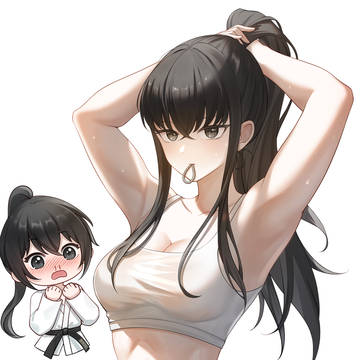 高马尾美织