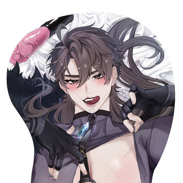 闇王エイトくんおっぱいマウスパッド