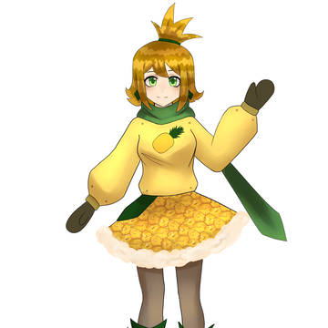 Pineapple girl!