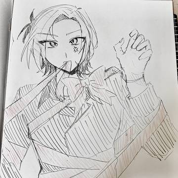 西のバレンタインイラストが見たかった