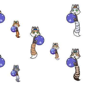 猫ちゃんドット絵④