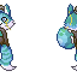 アースちゃんドット絵アニメ
