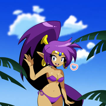 Shantae at the beach !!!
