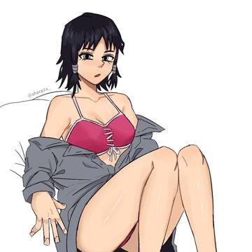 Fumiko in a bikini