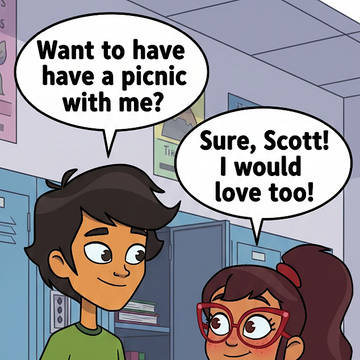 The date