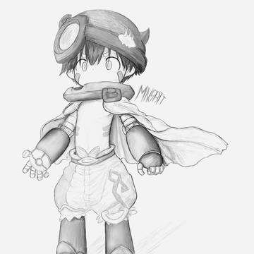 Reg pencil drawing