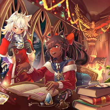 Kyoko & Renne Commision
